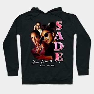 Sade Singer Music Vintage 90’s Graphic Hoodie